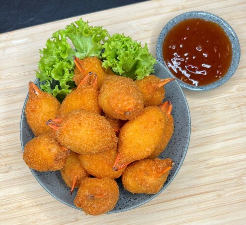 Frozen Crumbed Crab Claws KG